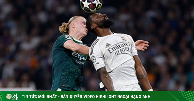 Haaland không cựa quậy nổi trước Real Madrid, thống kê gây choáng váng