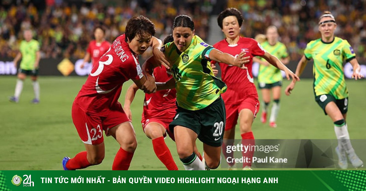 Video bóng đá ĐT nữ Australia - Triều Tiên: Sao Chelsea tỏa sáng, đoạt vé World Cup (Asian Cup)
