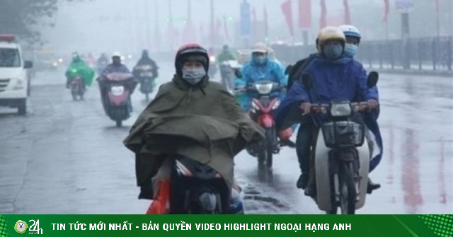 Khi nào miền Bắc bắt đầu mưa phùn do không khí lạnh lệch đông?