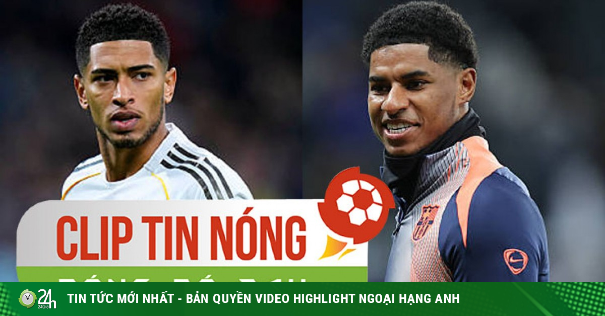 Barcelona tính trả Rashford về MU, Bellingham rời Real nếu Klopp đến Bernabeu (Clip tin nóng)