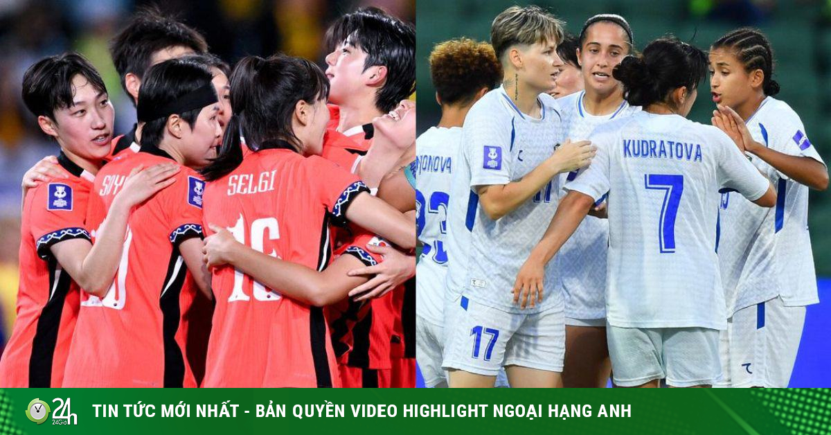 Trực tiếp bóng đá nữ Hàn Quốc - Uzbekistan: Chờ "mưa bàn thắng" (Tứ kết Asian Cup)