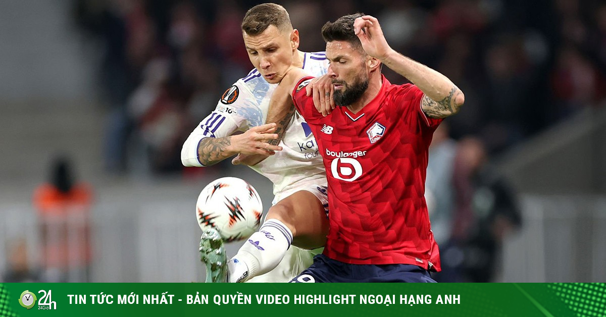 Video bóng đá Lille - Aston Villa: Căng như dây đàn (Europa League)