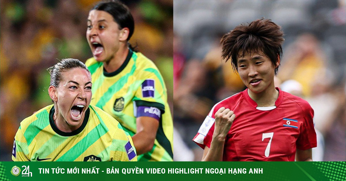 Trực tiếp bóng đá ĐT nữ Australia - Triều Tiên: "Vé vàng" World Cup chỉ cách 1 trận (Asian Cup)