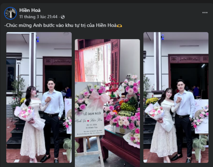 Bài đăng của Hòa "Bưởi" đang nhận được nhiều lời chúc từ khán giả