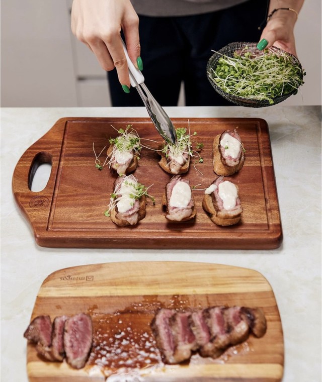 Hoa hậu Kỳ Duyên khiến người hâm mộ trầm trồ khi làm tiệc tại gia - 7