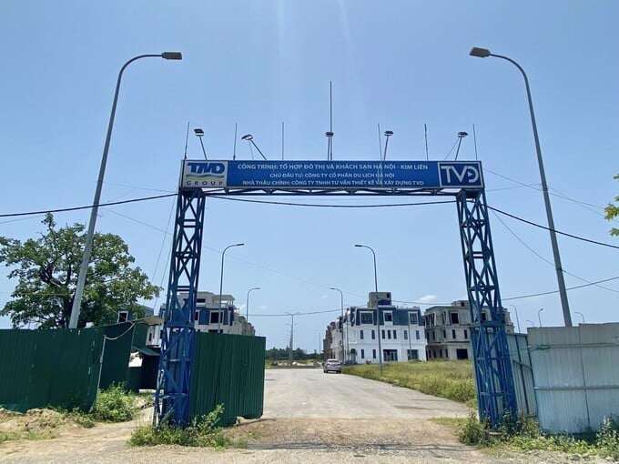 Dự án tổ hợp đô thị - khách sạn Hà Nội Kim Liên tại thị xã Cửa Lò, Nghệ An.