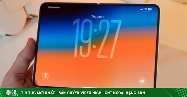 iPhone gập của Apple dần lộ diện: Nhiều công nghệ, giá vượt 2.000 USD