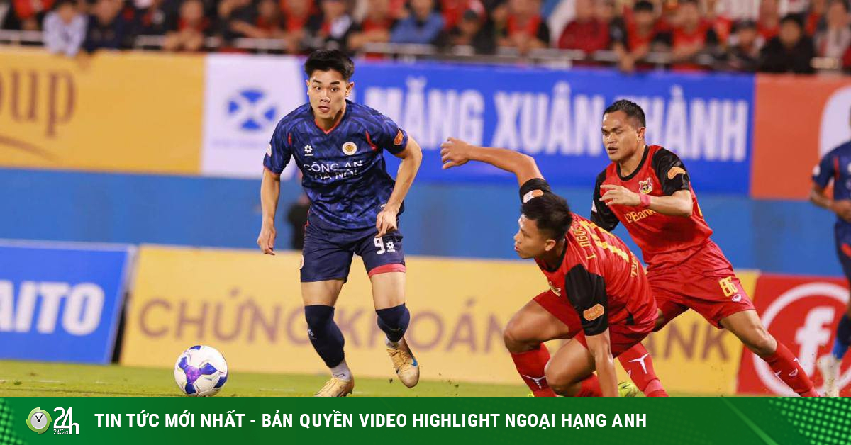 Video bóng đá Ninh Bình - Công an Hà Nội: Trừng phạt sai lầm, rượt đuổi hấp dẫn (V-League)