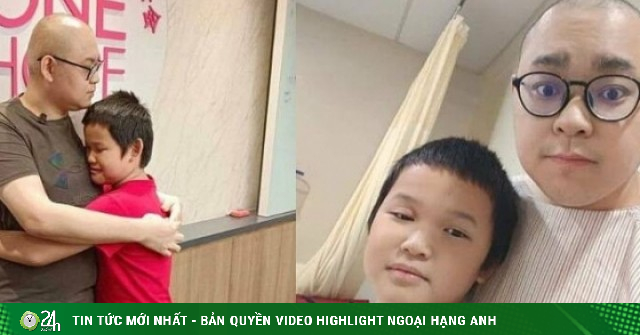 Nỗi đau của cậu bé 10 tuổi hiến tủy cứu bố mắc ung thư máu