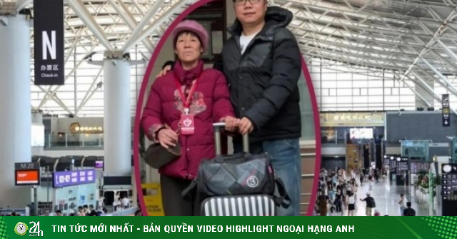 Mẹ vợ mù chữ lần đầu đi máy bay, chàng rể chu đáo dán 'lá thư cầu cứu' lên vali