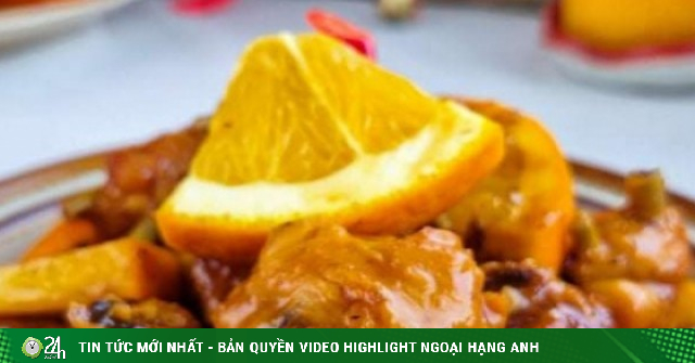 Loại thịt có protein cao hơn thịt heo, ít béo hơn thịt bò, đem sốt với cam thành món ngon hấp dẫn
