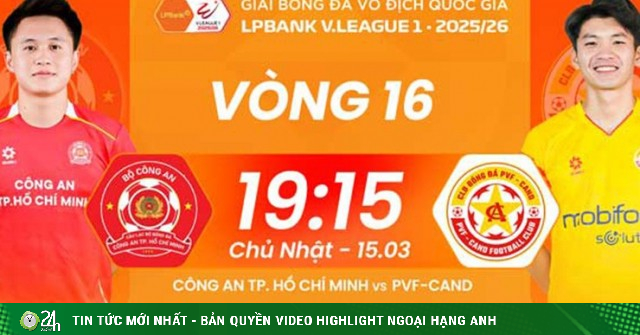 Trực tiếp bóng đá Công an TP.HCM - PVF-CAND: Thay tướng có đổi vận? (V-League)