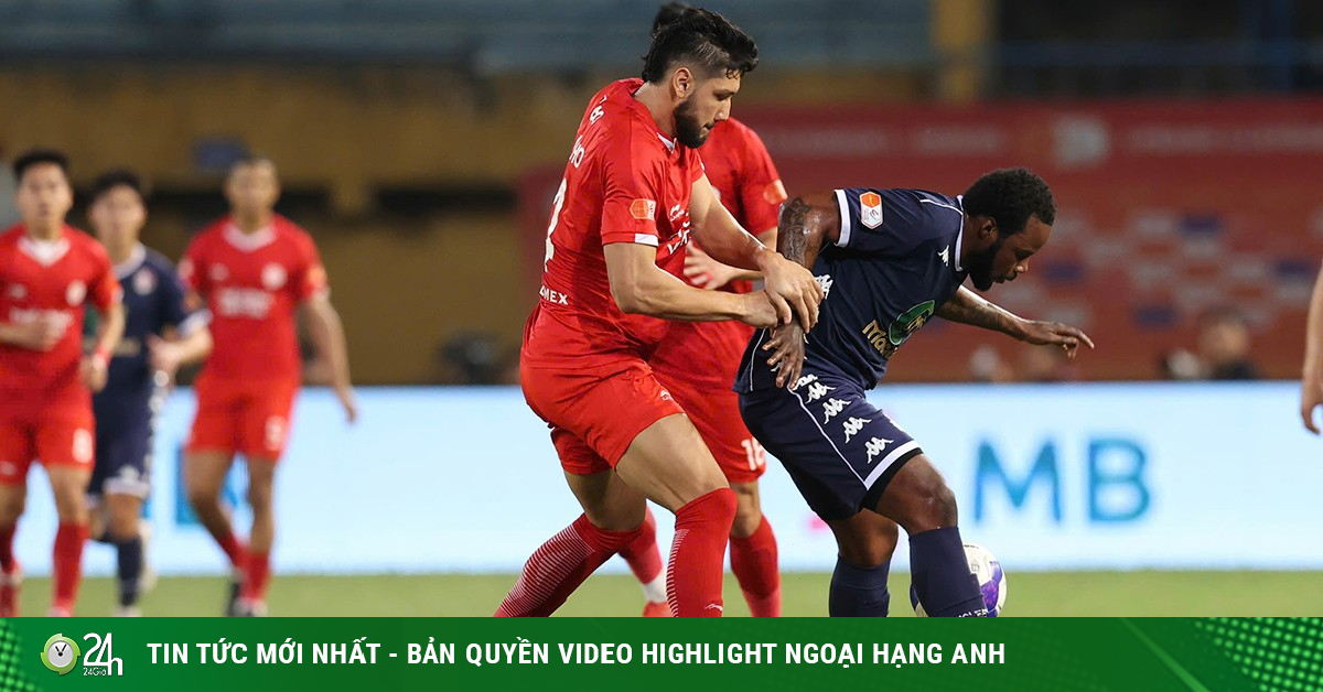 Video bóng đá Thể Công Viettel - Hải Phòng: Xà ngang rung chuyển (V-League)