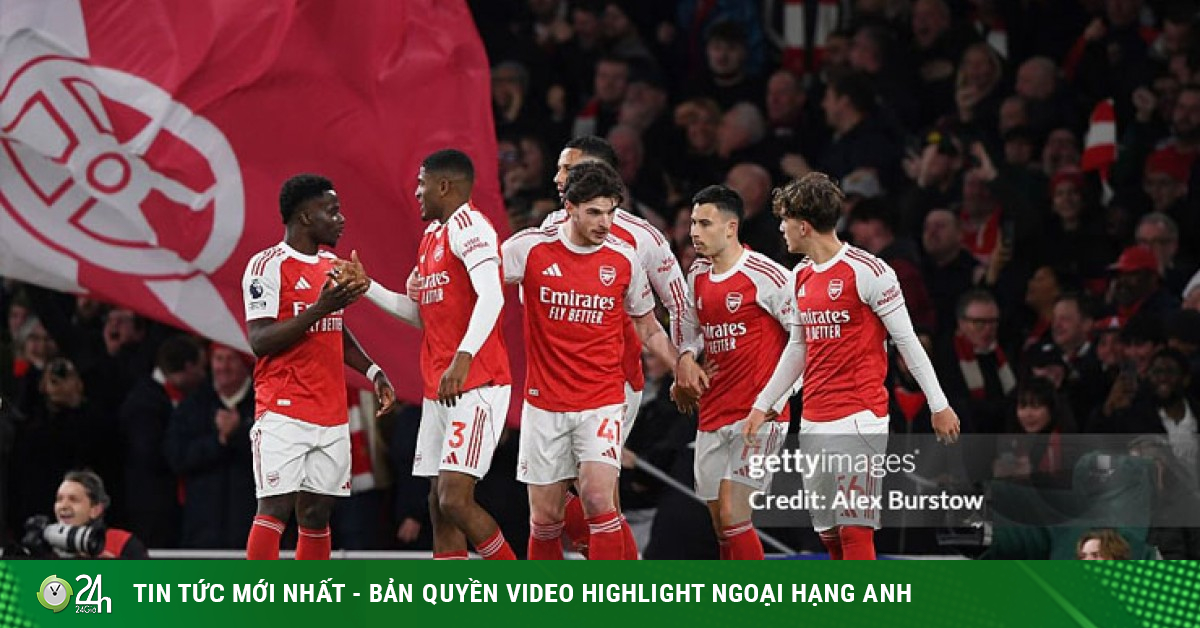 Arteta trổ tài dụng binh như thần, Arsenal đua vô địch Ngoại hạng Anh dễ thở gấp bội