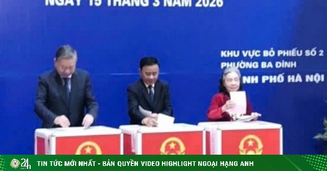 Tổng Bí thư: Cử tri thể hiện quyền tự do, bầu người uy tín gánh vác việc đất nước