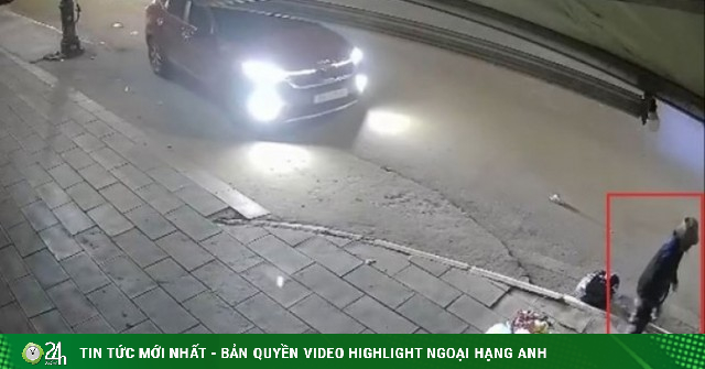 Truy tìm ô tô lao lên vỉa hè, tông gãy chân người phụ nữ rồi bỏ chạy