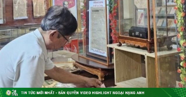 Hơn 200 kỷ vật bầu cử vô giá của người cựu chiến binh tại TP.HCM