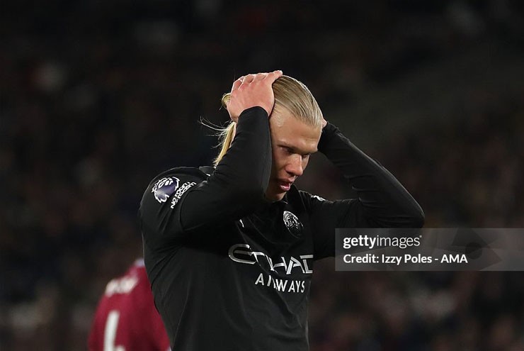 Đến bao giờ Haaland mới tìm lại phong độ cao?