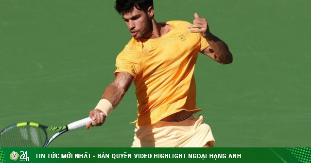 Video tennis Alcaraz - Medvedev: 98 phút thăng hoa, cú sốc hạt giống số 1 (Indian Wells)