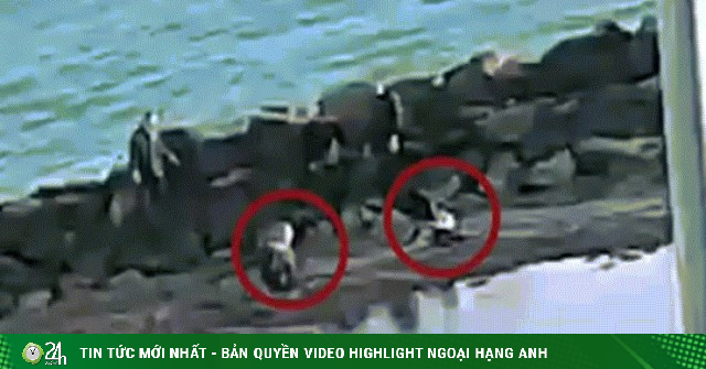 Hai mẹ con suýt bị cát 'nuốt chửng' trên bãi biển