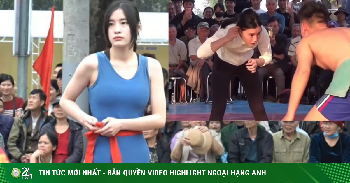 "Thần tiên tỷ tỷ" Thu An đấu vật với trai làng, trận đấu bao người ao ước