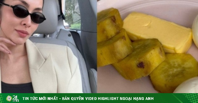 Bữa sáng khác lạ của Hà Tăng