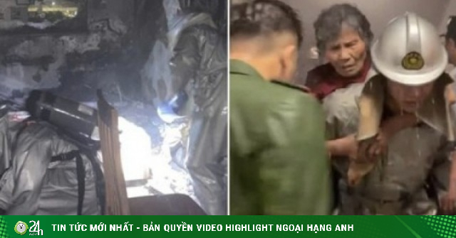 Hà Nội: Cháy căn hộ chung cư Ecohome, 3 người được giải cứu