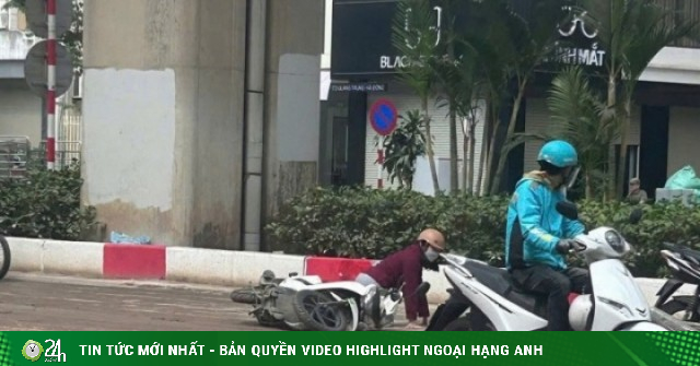 Phạt 3 tài xế ô tô tải làm rơi vãi bùn đất khiến người đi xe máy trượt ngã