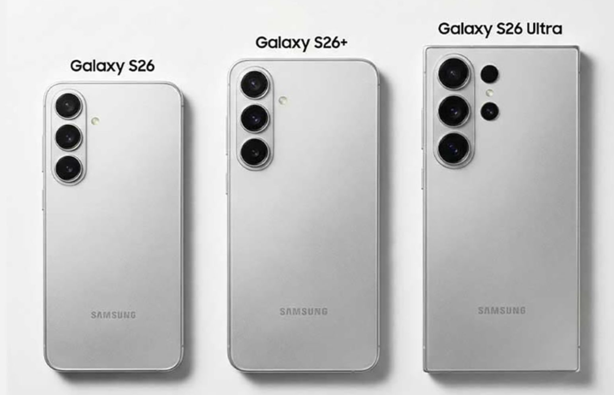 Bộ ba&nbsp;Galaxy S26 năm nay.