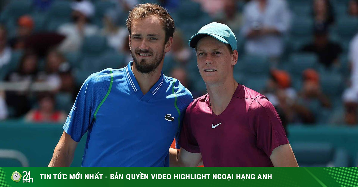 Video tennis Medvedev - Sinner: 2 màn tie-break đỉnh cao, đăng quang rực rỡ (Chung kết Indian Wells)