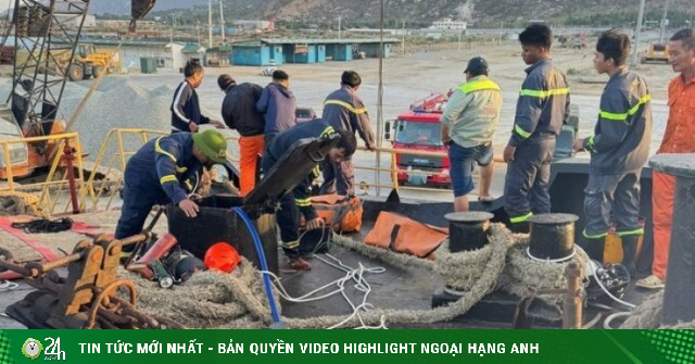 Ngạt khí trên tàu hàng ở Khánh Hòa, 5 người thương vong