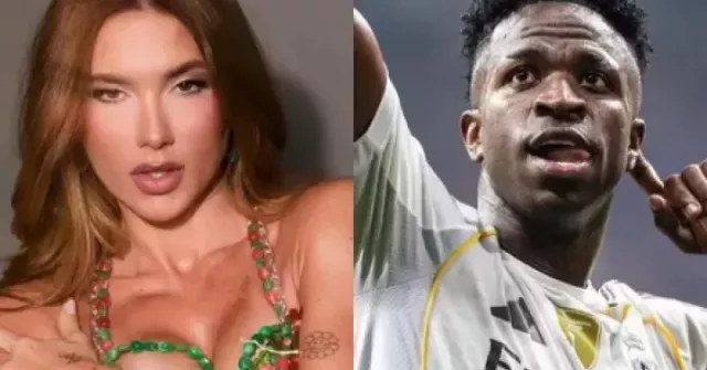 Bạn gái Vinicius khoe ảnh bán khỏa thân táo bạo