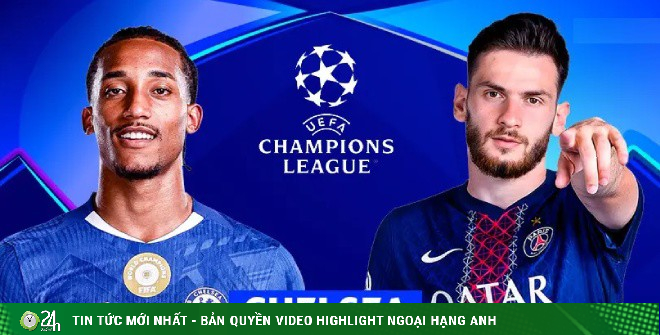 Trực tiếp bóng đá Chelsea - PSG: Thách thức cực đại ở "Xứ sương mù" (Cúp C1)