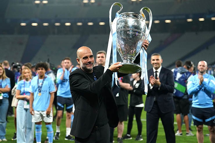 HLV Guardiola giúp Man City lần đầu chạm đến đỉnh cao châu Âu