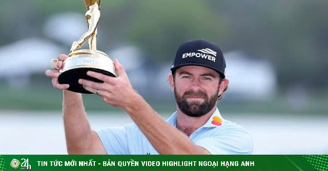 "Kẻ về nhì vĩ đại" Cameron Young gia nhập hàng ngũ những nhà vô địch PGA Tour