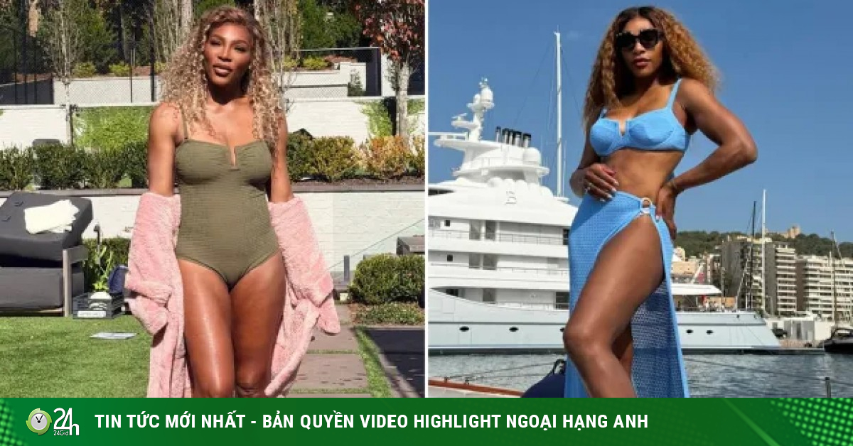 Serena Williams tung loạt ảnh bikini khiến cư fan sốc nặng: 44 tuổi mà như 24