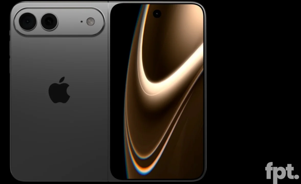 Ảnh concept iPhone Fold.