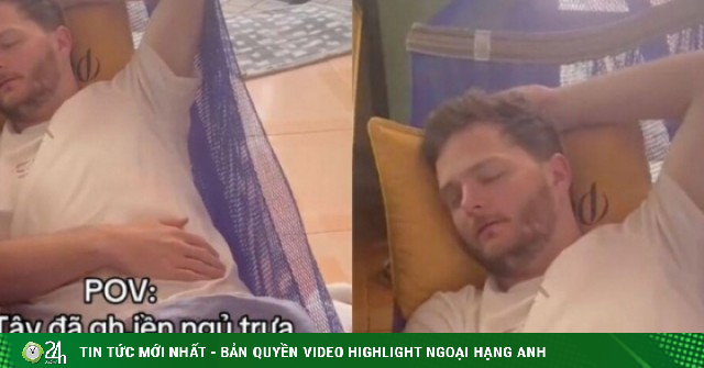 Làm rể miền Tây, chàng trai Mỹ cũng 'lây' thói quen ngủ trưa trên võng