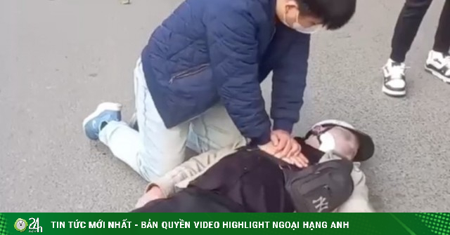 Xem clip bác sĩ ép tim cứu người giữa đường, cộng đồng mạng: "Lương y như từ mẫu"