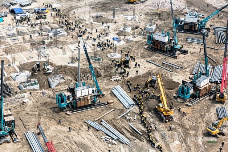 Sân vận động Trống Đồng dự kiến hoàn thành vào năm 2028.