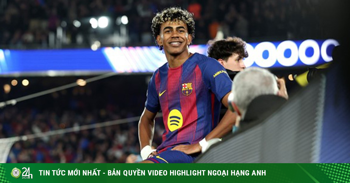 Barcelona thắng hủy diệt: Yamal phá kỷ lục của Mbappe, Lewandowski vượt Messi