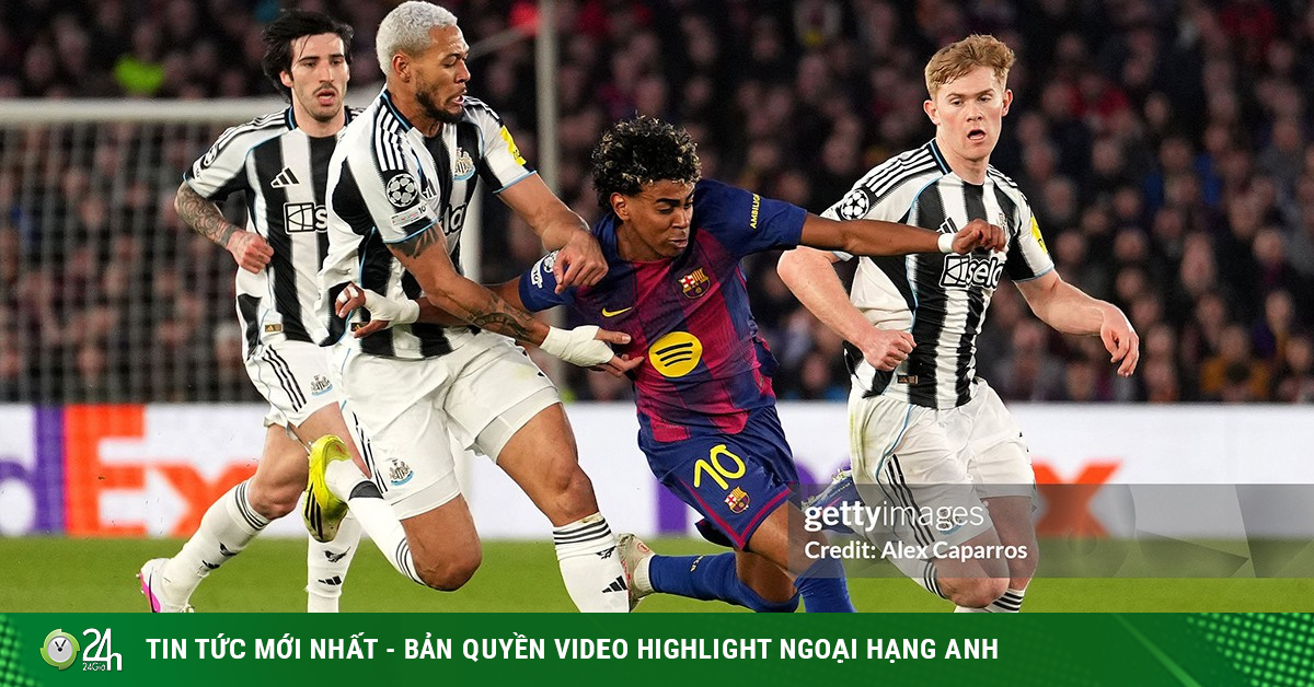 Video bóng đá Barcelona - Newcastle: "Cơn ác mộng" hiệp hai, điên rồ 9 bàn (Cúp C1)