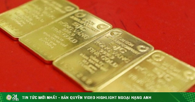 Giá vàng miếng, vàng nhẫn đồng loạt giảm gần 5 triệu đồng/lượng