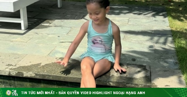 Lisa nhà Hồ Ngọc Hà được khen vóc dáng 'như người mẫu' tuổi lên 6