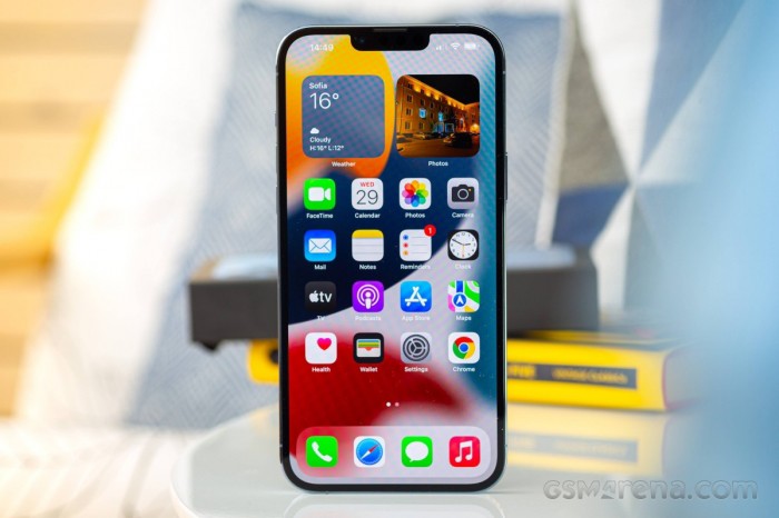 iPhone 13 Pro Max sở hữu màn hình OLED 6,7 inch