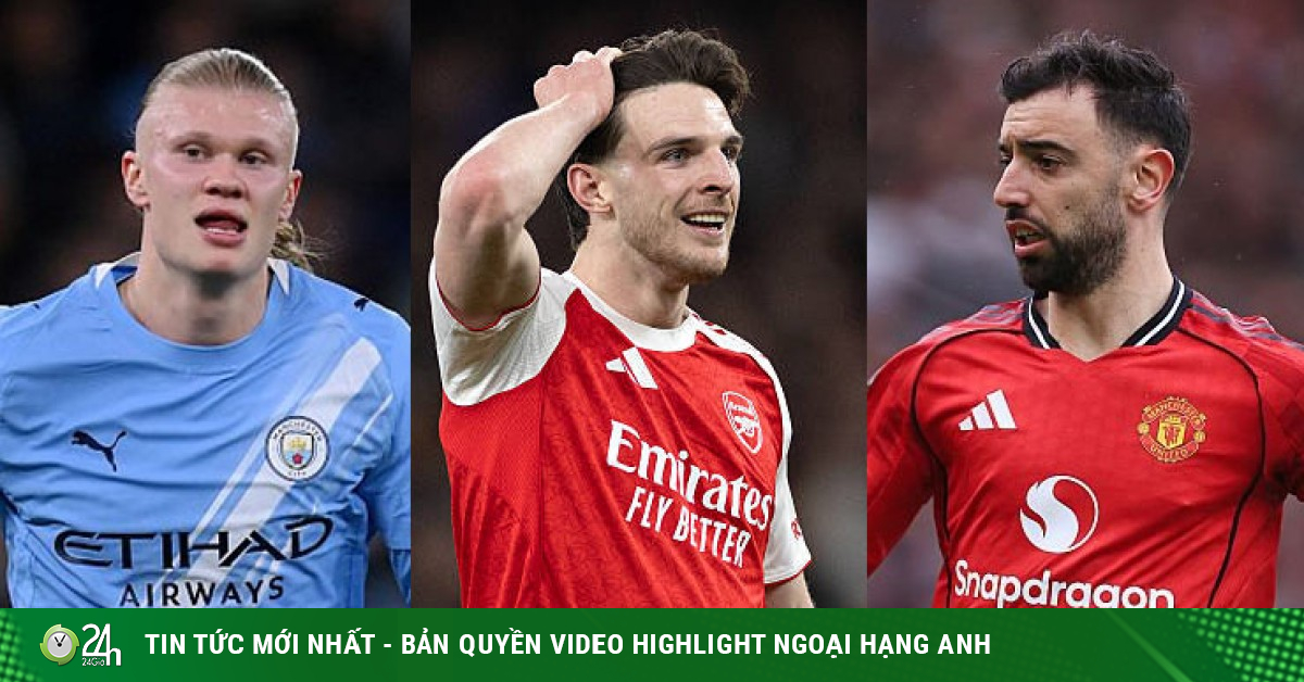 Fernandes được bầu chọn hay nhất Ngoại hạng Anh, trên tầm Haaland & Rice