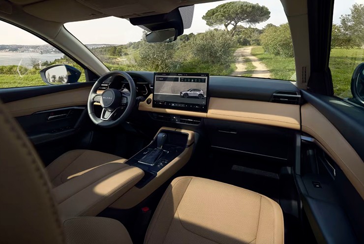 Nội thất của mẫu Mazda CX-5 mới.