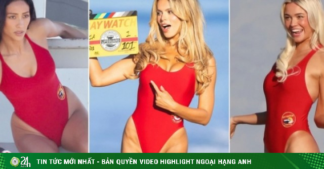 Dàn mỹ nhân khoe dáng bốc lửa khi quay 'Baywatch' bản mới