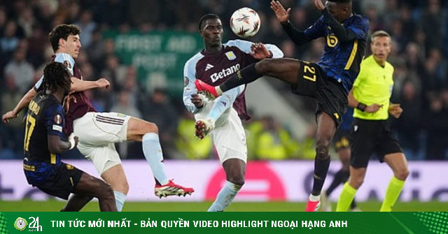 Video bóng đá Aston Villa - Lille: Đòn trực diện kết liễu (Europa League)