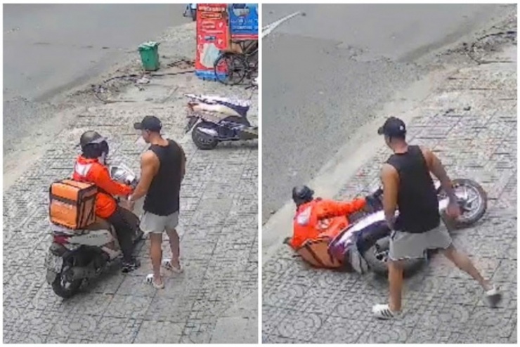 Trương Nguyên Huy có hành vi đánh nữ nhân viên giao hàng 2 lần...